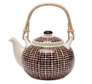 Tetera De Porcelana Decorada 600 Ml