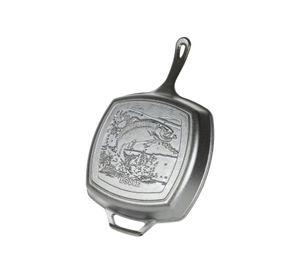 Parrilla Cuadrada Pez Wildlife Series™ Hierro Fundido 27 cm