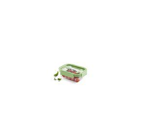 Recipiente hermético 100% de vidrio 640 ml rectangular