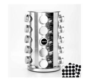 Condimenteros Especiero Giratorio de Cocina con 20