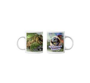 Tazones tazas blancas Mi Bebesaurio Favorito