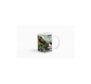 Tazones tazas blancas Mi Bebesaurio Favorito