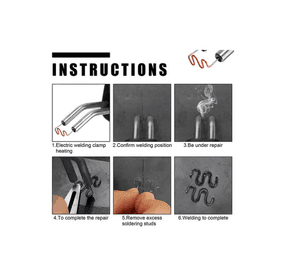 Kit De Grapas Para Soldadora Reparacion De Plasticos 800 Pcs
