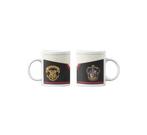 Tazones tazas blancas Casa Gryffindor - Harry Potter
