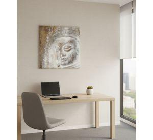 Cuadro Decorativo Arte Meditativo Rostro Buda Pared Jhn
