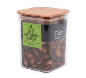 Contenedor De Cocina Con Tapa 800ml