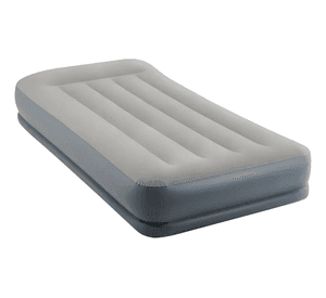 Colchón Inflable Eléctrico Intex 1,5 Plazas Grey / Bamo Gris Claro