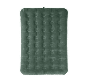 Colchón Inflable Doble Klimber + Inflador + 2 Almohadas Verde