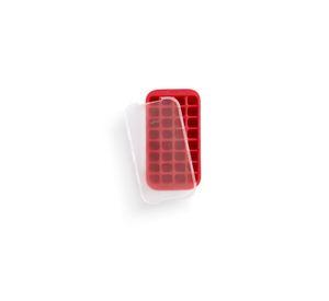 Cubetera con tapa industrial Roja