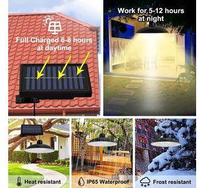 Luz Solar LED Colgante Exterior Lampara Solar Rondon