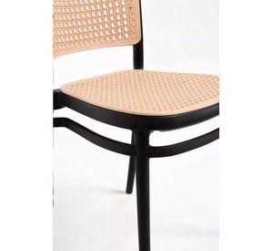 Pack 4 Sillas Para Terraza O Comedor Con Rattan Lombardía