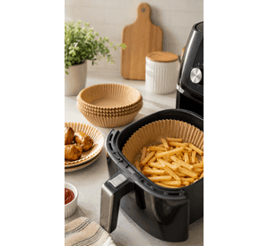 100 Forro Desechable Papel Para Airfryer Papel Para Freidora