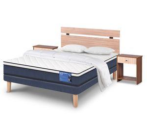 Cama europea 2 plazas + set Olmo + plumón + almohada Cic
