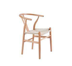Silla Comedor Wishbone Rattan