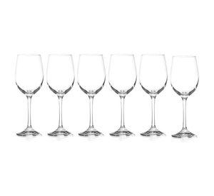 Set 6 copas cristal vino wayu