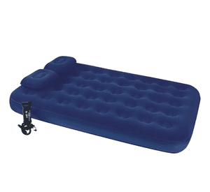 Colchon Inflable De 2 Plazas Azul