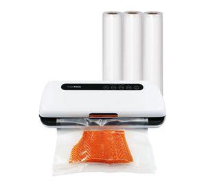 Selladora al Vacío Freshpack + 3 Rollos 22cm X 5mt