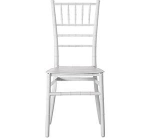 Silla Chiavari Apilable Para Comedor Terraza Eventos Blanca