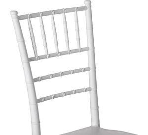 Silla Chiavari Apilable Para Comedor Terraza Eventos Blanca