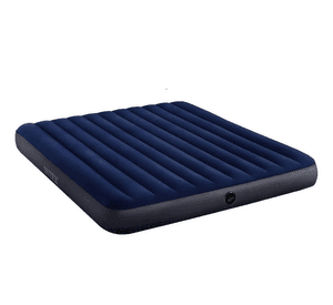 Colchón inflable king size Intex Dura Beam Standard 183 x 203 x 25 64755 práctico amplio para el hogar viajes y camping azul