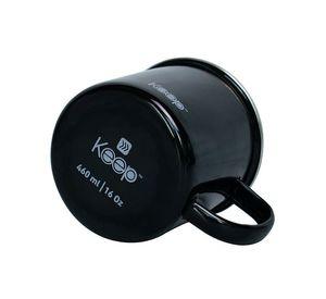 MUG METALICO 16OZ KEEP NEGRO