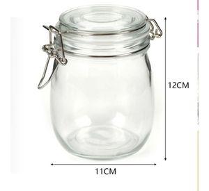 FRASCO DE VIDRIO CON TAPA 700ML