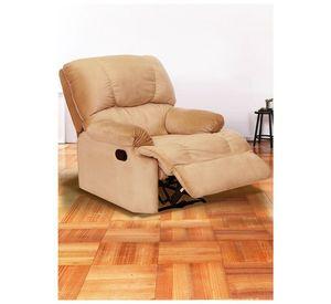 BERGERE PERUGIA RECLINABLE TELA VELVET BEIGE