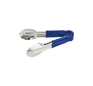 TENAZA INOXIDABLE MANGO AZUL 23CM WINCO