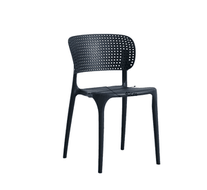 Silla de Escritorio Apilable Negra