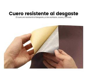 Parche Adhesivo Cuero 30x20 Sofás Reparación Morado