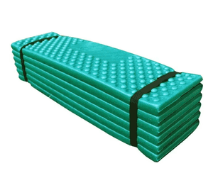 Colchoneta De Camping De 190x57cm,ultraligera De Espuma Color Verde