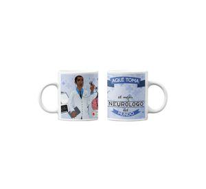 Tazones tazas blancas Para Neurologo Personalizado