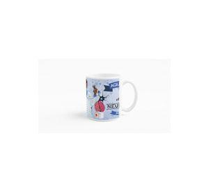 Tazones tazas blancas Para Neurologo Personalizado