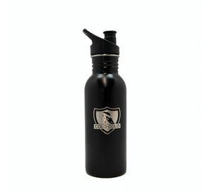Botella Metalica Colo Colo 600 Ml Color Negro