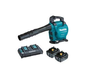 SOPLADOR ASPIRADOR MAKITA 18V + 2 BATERIA DE 5 AH Y CARGADOR