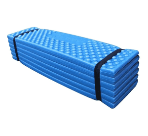 Colchoneta De Camping De 190x57cm,ultraligera De Espuma Color Azul