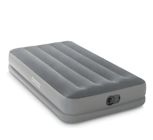 Colchón Inflable Eléctrico Usb Intex 1,5 Plz 99x191x30 /bamo Gris