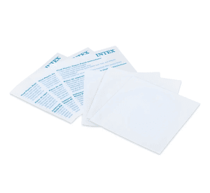 Kit Parches De Reparación Intex Autoadhesivos 7x7 Cm // Bamo Blanco