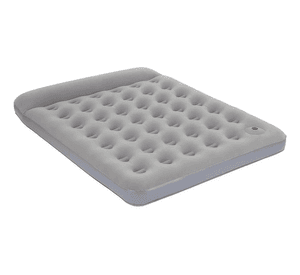 Colchon Inflable Queen Coleman® Con Bomba De Aire Pie color Gris