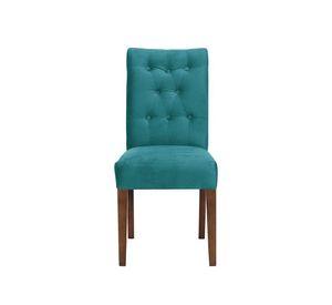 Silla Oviedo Tela Velvet Turquesa