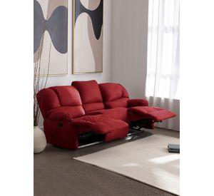 Bergere Perugia Reclinable 3 Cuerpos Cuero Kentucky