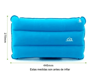 Almohadillas Inflables Portátil Cojín Para Dormir Viajar