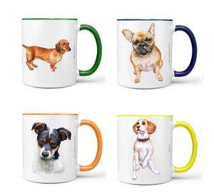 Set De 4 Tazones De Perros N°2