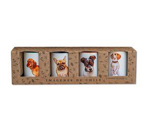 Set De 4 Tazones De Perros N°2
