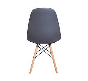 Pack 4 unidades Silla Eames Gris Oscura