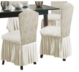 Pack 6 Fundas Sillas Turcas con Diseño 3D F1