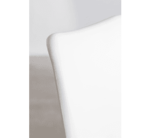 Silla Eames Acolchada Blanca