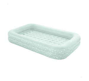 Colchón Inflable Infantil Intex Con Inflador Manual Gris