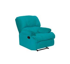 BERGERE PERUGIA RECLINABLE TELA VELVET TURQUESA