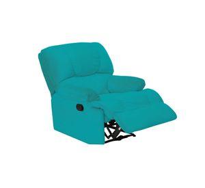 BERGERE PERUGIA RECLINABLE TELA VELVET TURQUESA